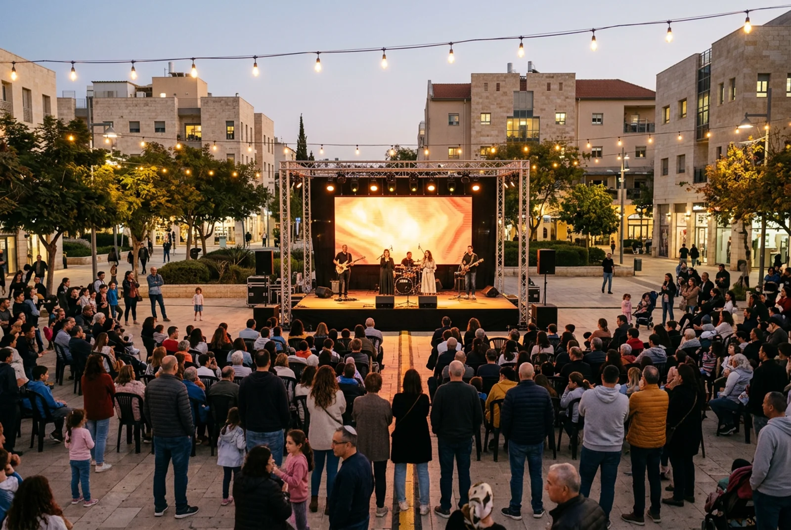 אירועים עירוניים לרשויות מקומיות, מוסדי ורשמי